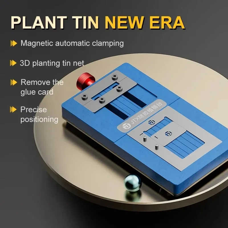 منصة إصلاح رقاقة الهاتف المحمول JTX T4 Pro تدعم 84 رقائق Apple Android 14 استنسل BGA إزالة الغراء المتكاملة وزراعة القصدير #4