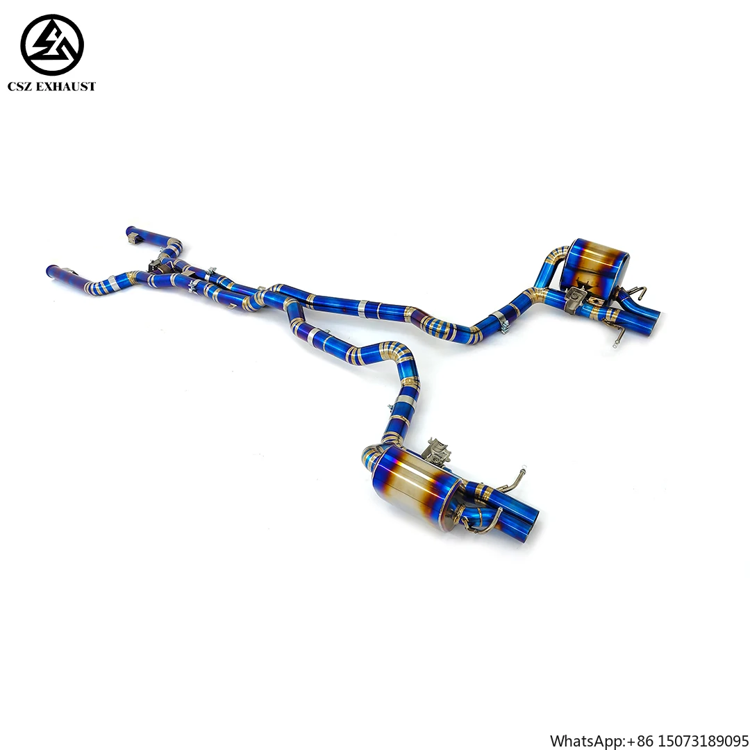 

CSZ Titanium Valvetronic Catback Exhaust for W205 C63S/C63 4.0T Valvetronic Exhaust Pipe Valvetronic Muffler