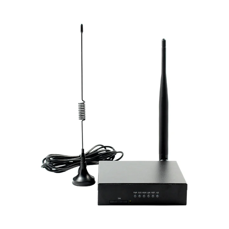 RTS Industrial Grade OpenWRT 4G LTE Wireless Router with Cat4 4G LTE Modem with 2.4GHz WiFi and 1 WAN 1 LAN