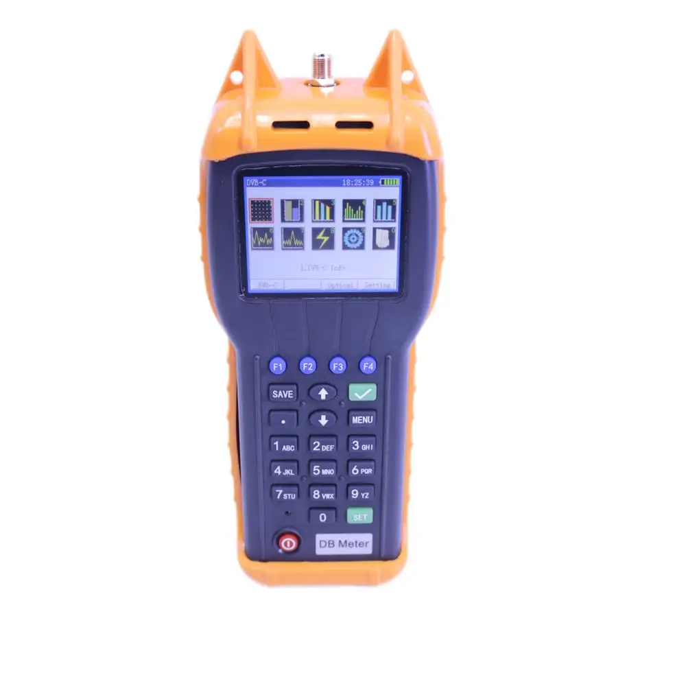 

MS8000Q Digital TV Field Strength Meter DB Meter DVB-C Tester 5-1200MHZ