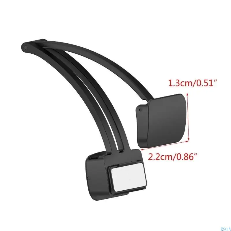 R91A relógio Acessório Metal dobring Buckle tira adequada para relógio 5 mm 20 mm sem lacunas pulseira fivela