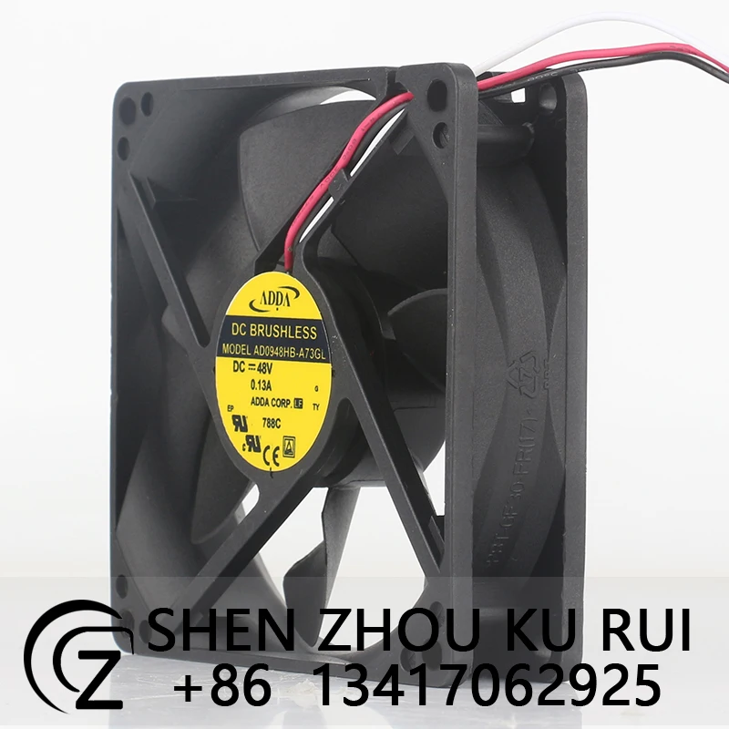ADDA 48V 0.13A 9025 90X90X25MM 9CM Inverter Ultra-quiet Elevator cabinet Dual ball AD0948HB-A73GL cooling fan