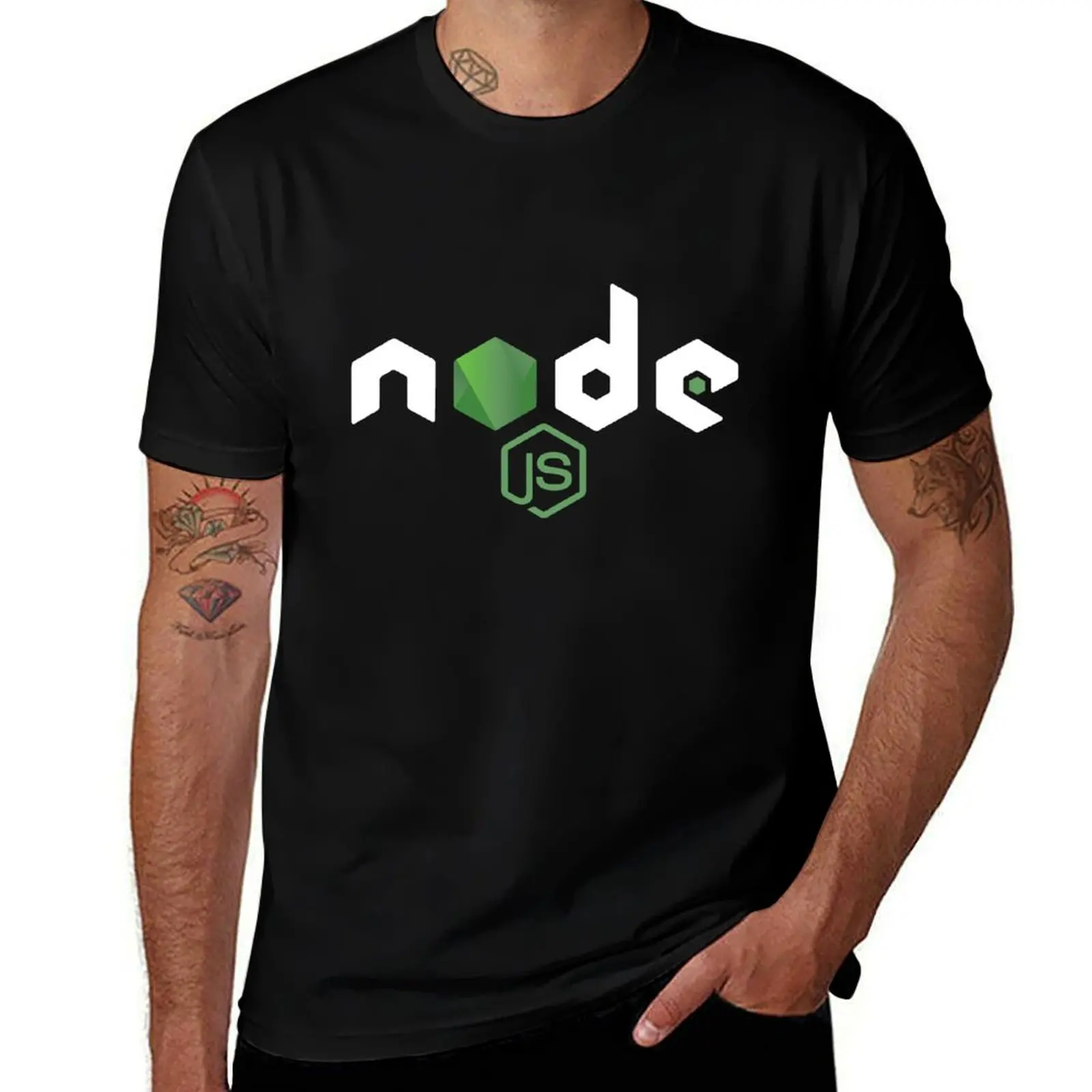 NodeJS JavaScript Programmer T-Shirt Summer Festival T-Shirt
