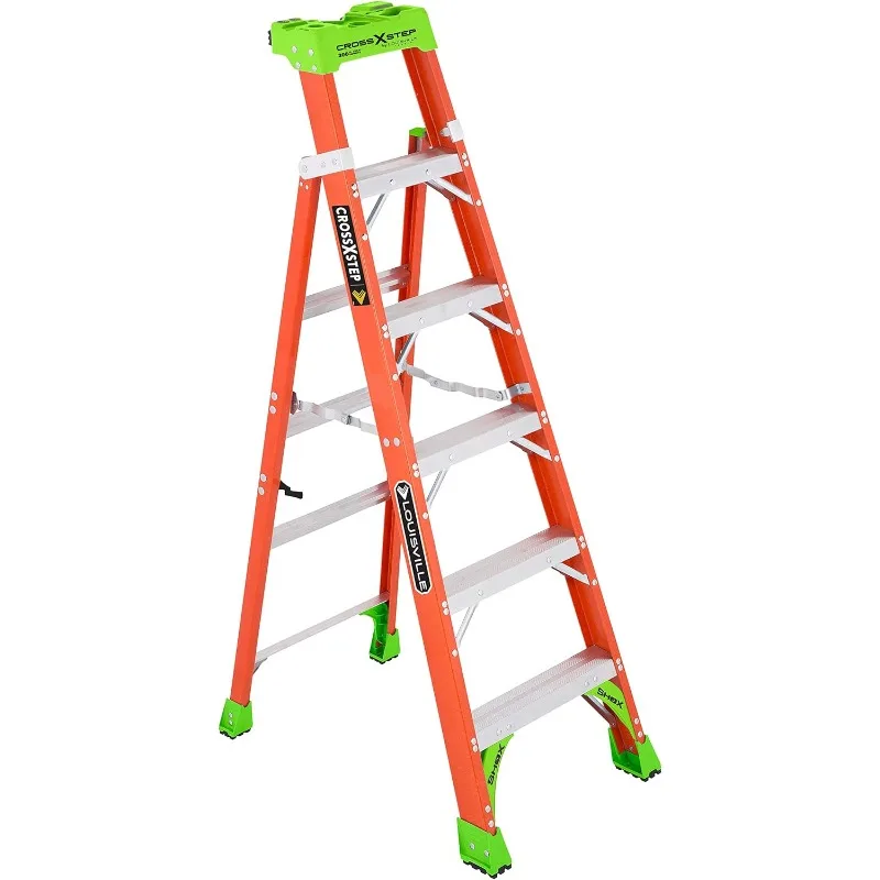 Louisville Ladder FXS1506, 6-feet, Orange