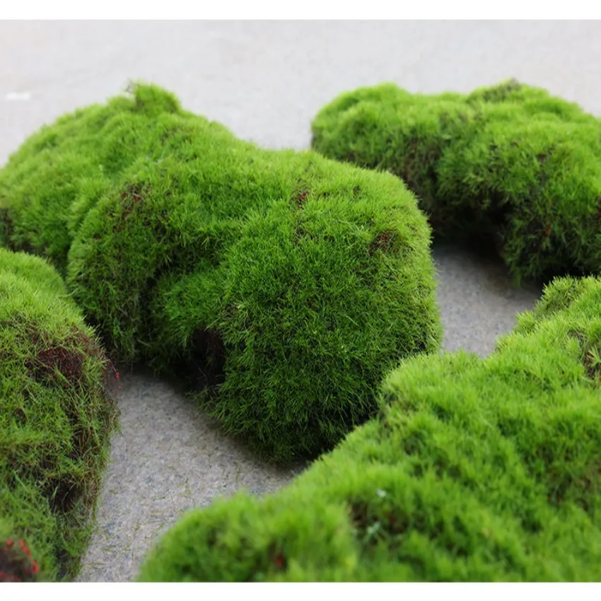 30x30 cm Real looking Fake Moss block Landscape Rockery Turf Lawn Artificial plants for decoration Home garden wall decor