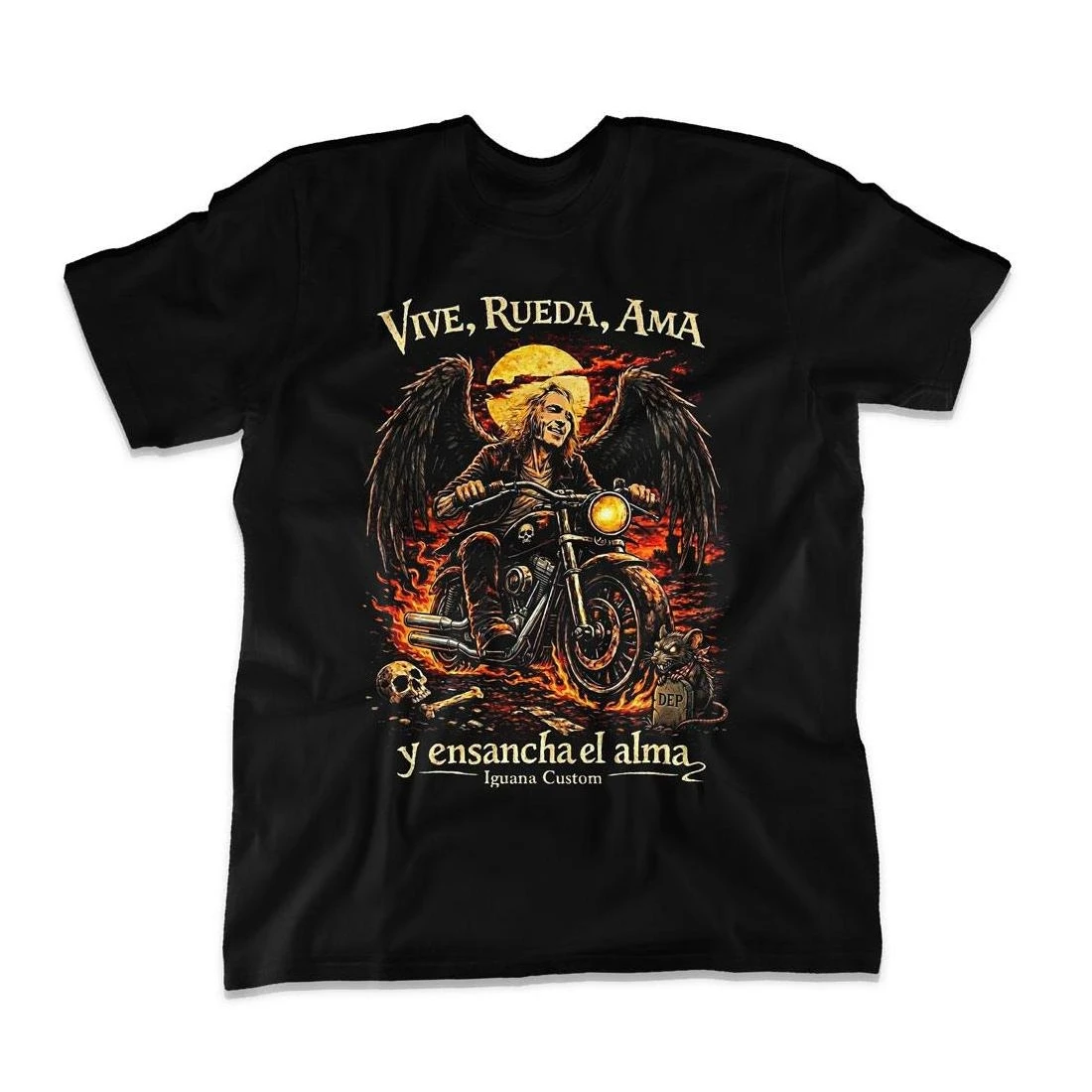 Camiseta unisex Extremoduro Roberto Iniesta Vive, Rueda, Ama, 100% algodón, nueva camiseta de moda estilo rock Y2k para hombre, verano 2026