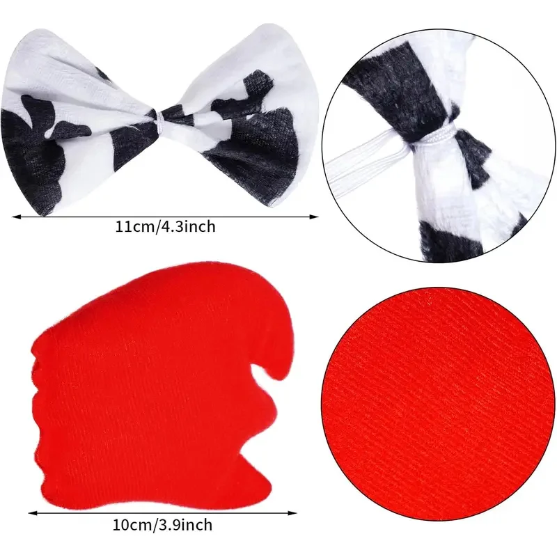 

asdh8@Chicken 3D Animal Costume Set Black White Chick Headband Bowtie Tail Tutu Set for Kids Girls Halloween Christmas Cosplay P