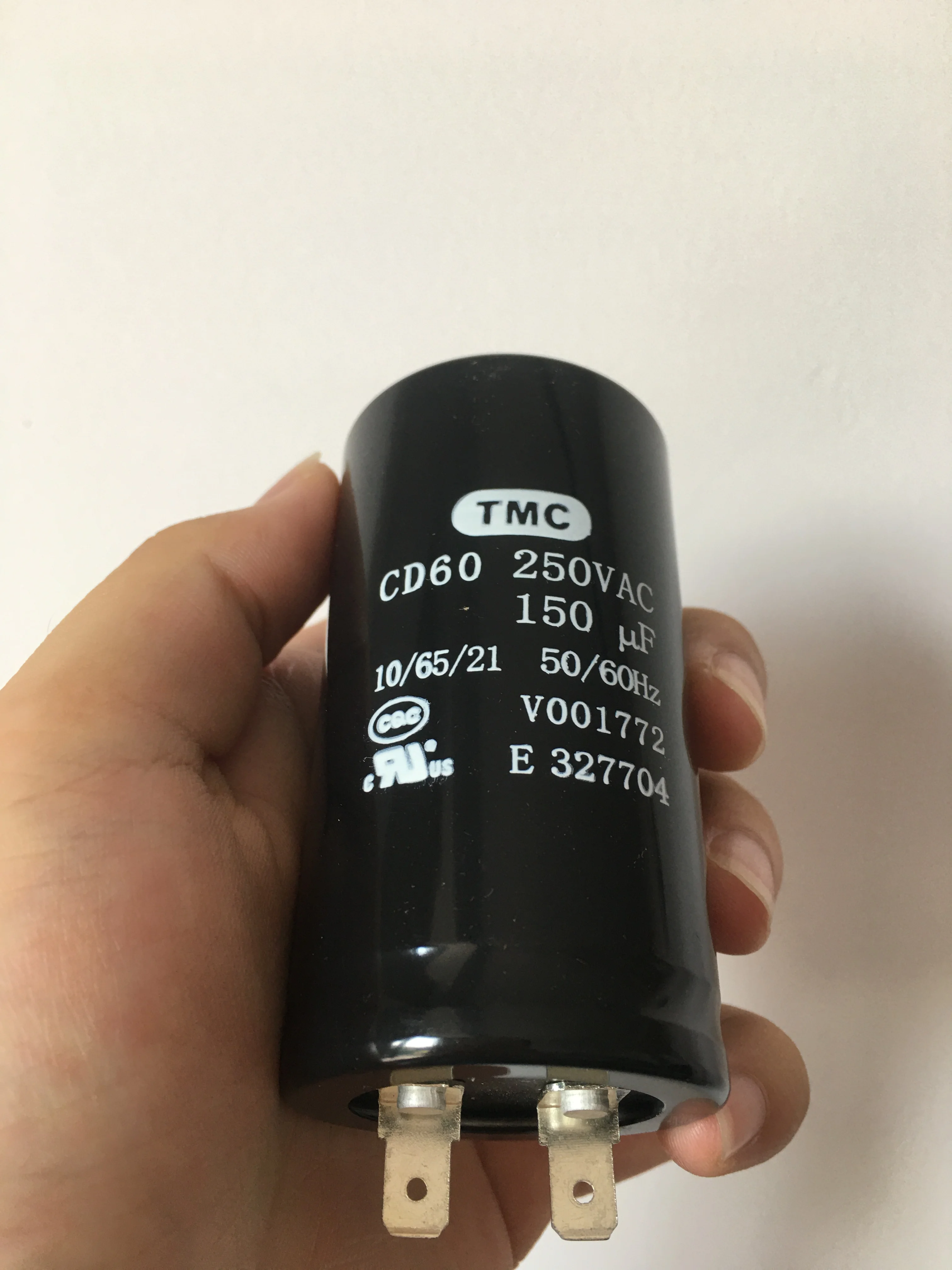 CD60 motor starting capacitor 250V 50UF 75UF 100UF 150UF 200UF 250UF 300UF 400UF 500UF