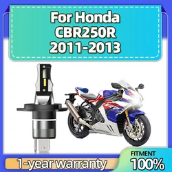 For Honda CBR250R 2011 2012 2013 1PCS Canbus Error Free 15000LM LED H4 Motorbike Headlight Bulb High Low Beam Motorcycle