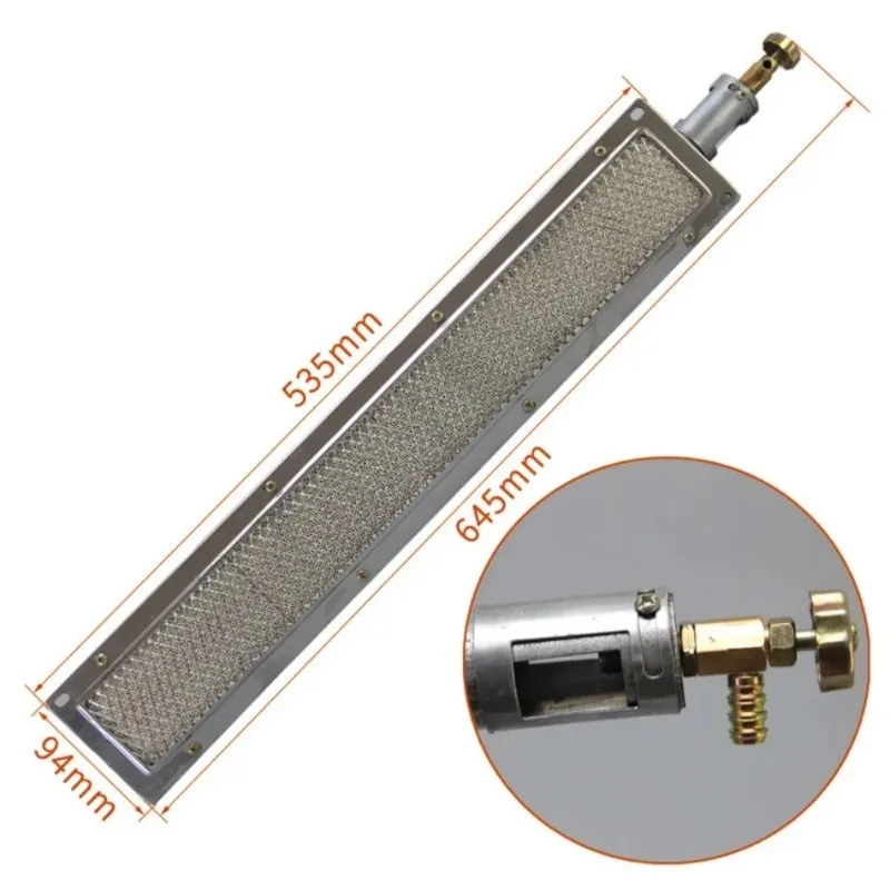 New Portable Barbecue Infrared Ceramic Burner, Fire Grate Core Accessories