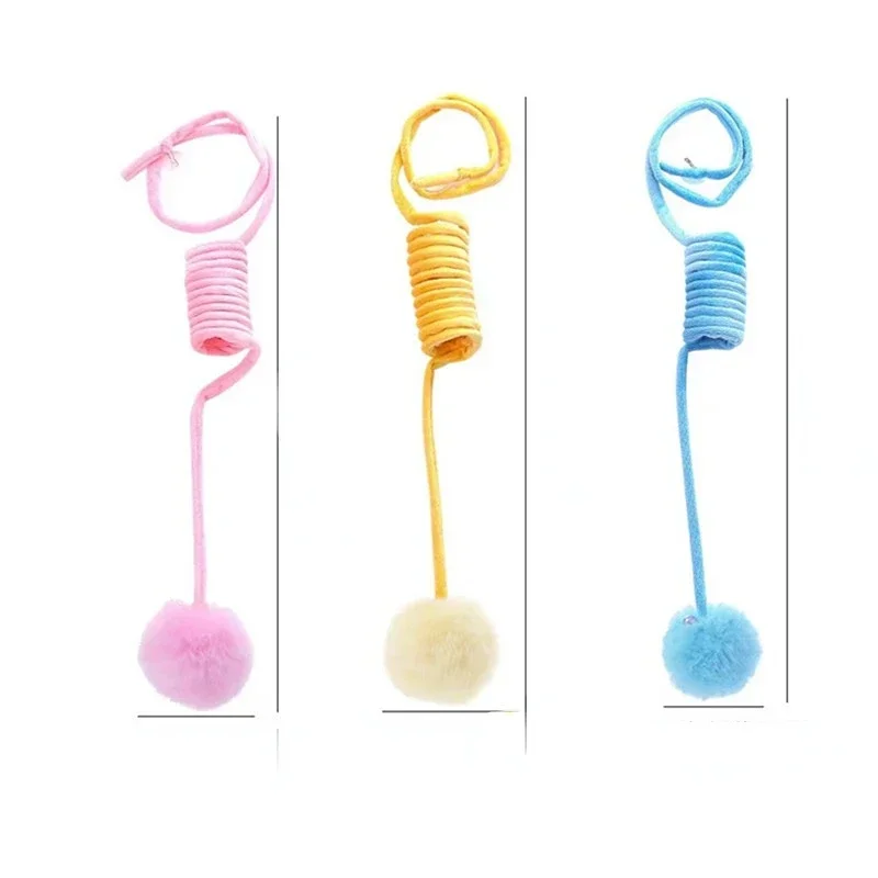 

Wool Cat Toy Funny Self-hey Hanging Door Automatic Scratch Rope Cat Stick Eagle Cat Interactive automatic Toy Supplies