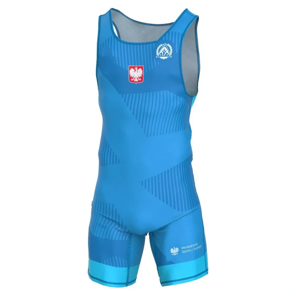 2025 Canottiera da wrestling da uomo Uniforme Canotte avanzate Abbigliamento Treno Attrezzatura da wrestling Corsa Speedsuit Abbigliamento sportivo Collant da boxe