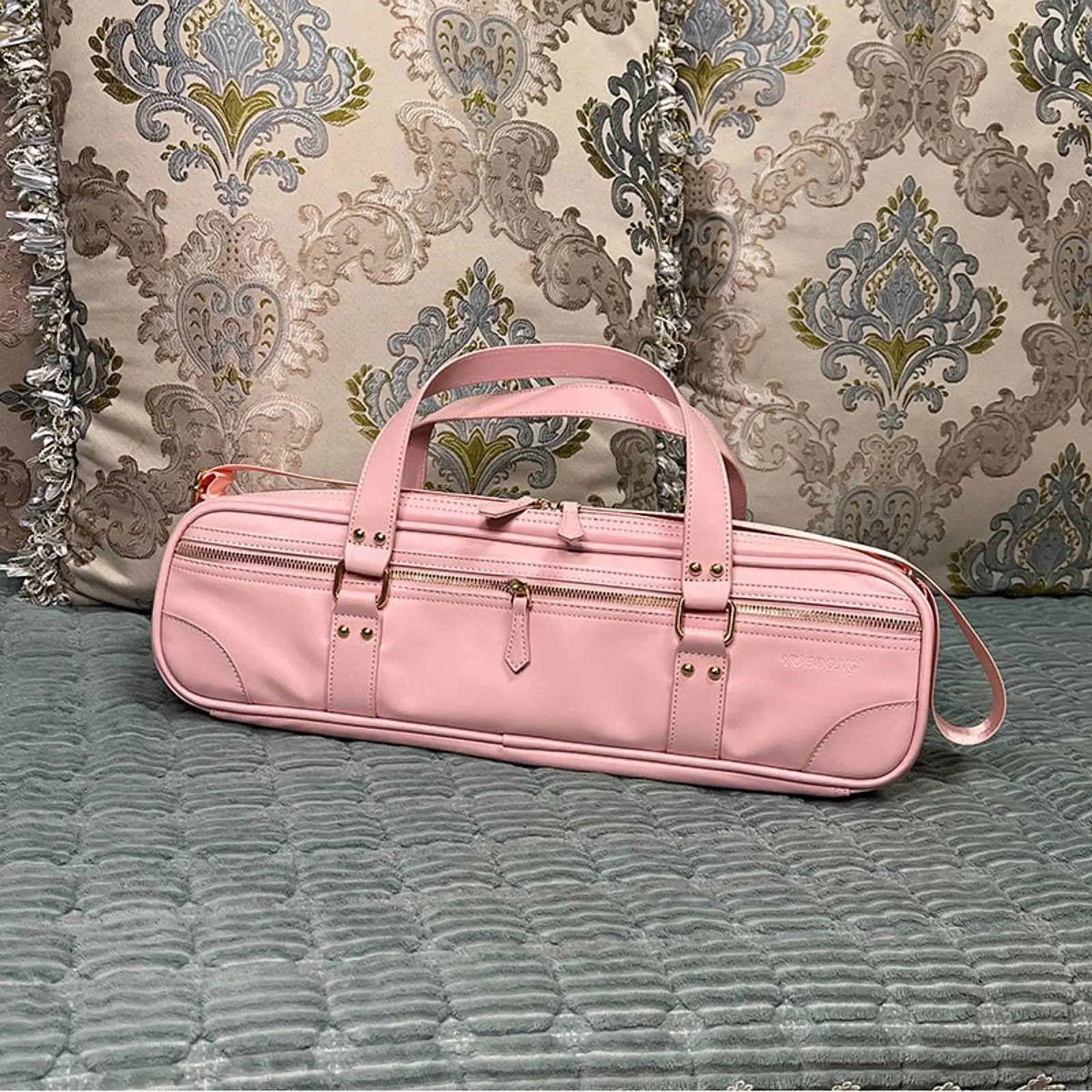 

Flute Carrying Case Adjustable Strap Flute Gig Bag Flute Storage Case for Travel