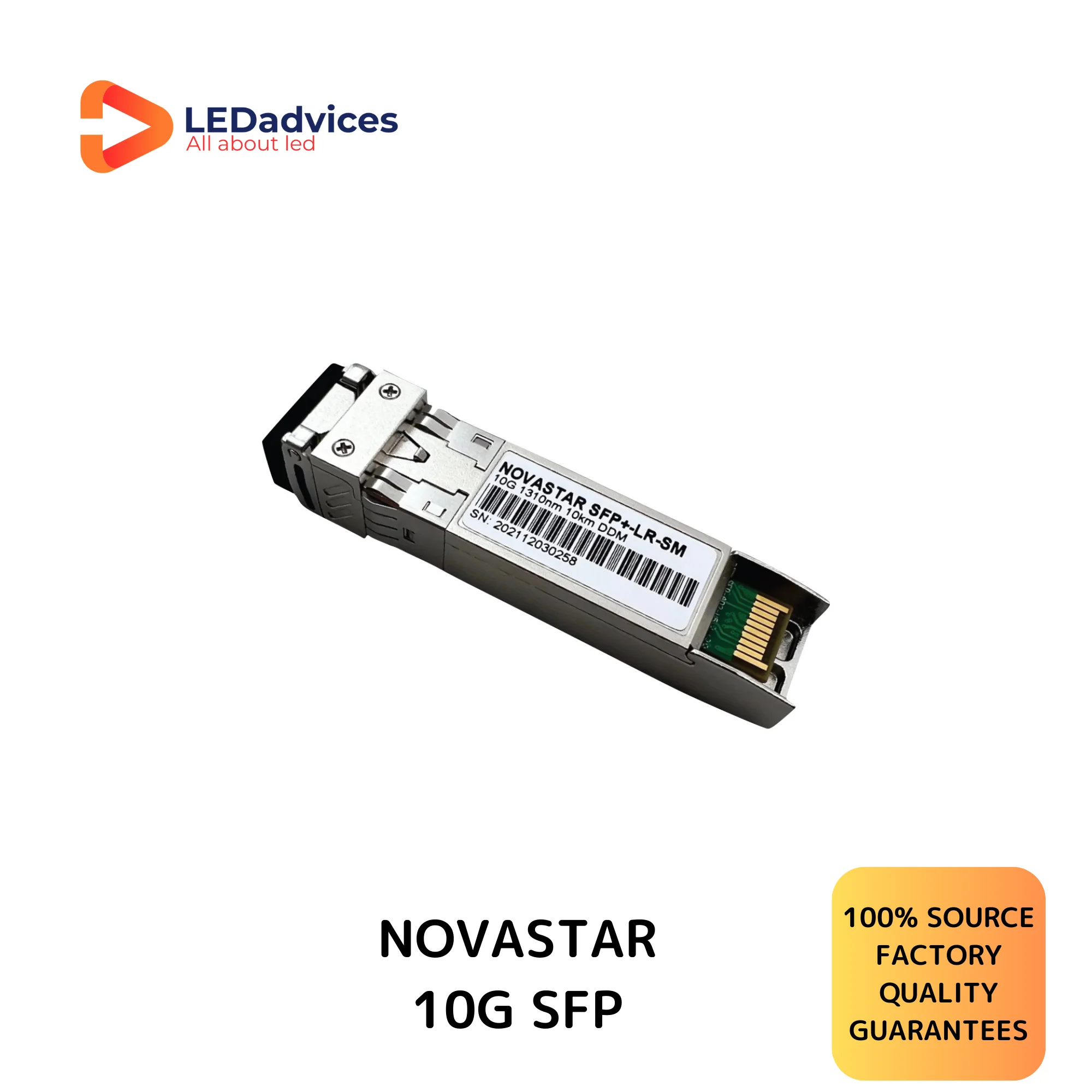 Novastar 10G SFP Fiber Module 100% Original Single Mode Multi Mode VX1000 VX600 VX400 CVT10 MCTRL700