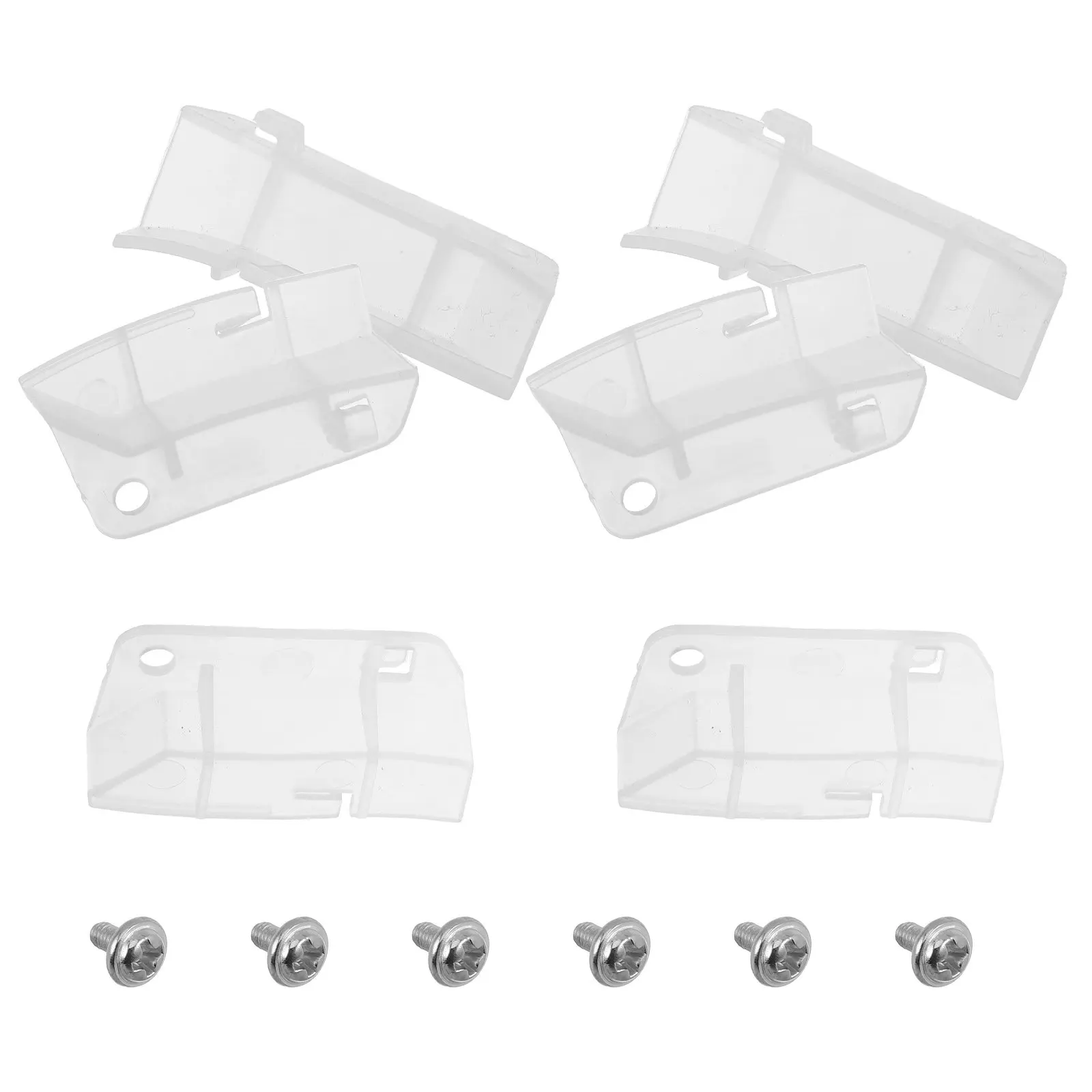 Ceiling Lamp Fixed Buckles 6Pcs Rotary Plastic Clips Quick Install Fan Mount Brackets Light Fixtures