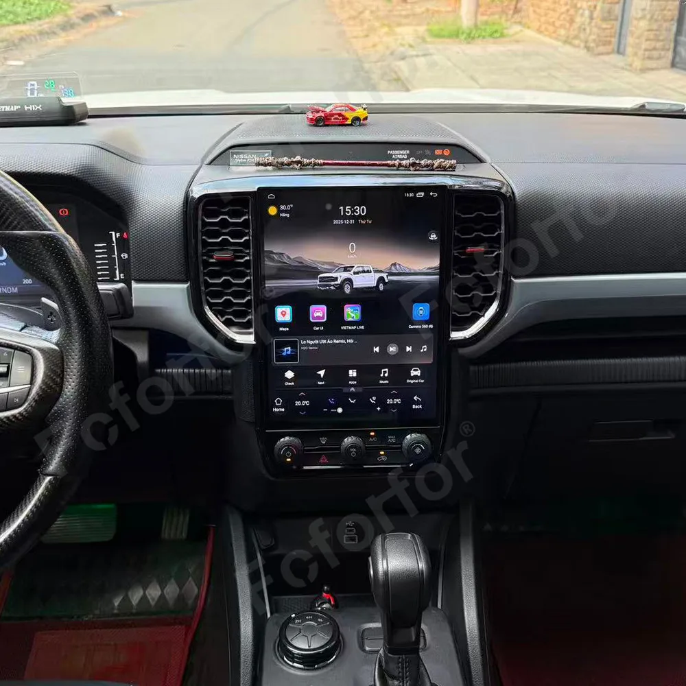 

CarPlay Android 14 HD Screen 12.1 Inch Car Radio For Ford Ranger 2022+ Car Radio GPS Navigation Multimedia Player Stereo Audio