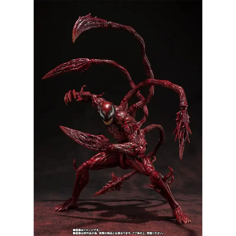 Original BANDAI S.H.Figuarts Venom: Let There Be Carnage In Stock Anime Action Collection Figures Model Toys