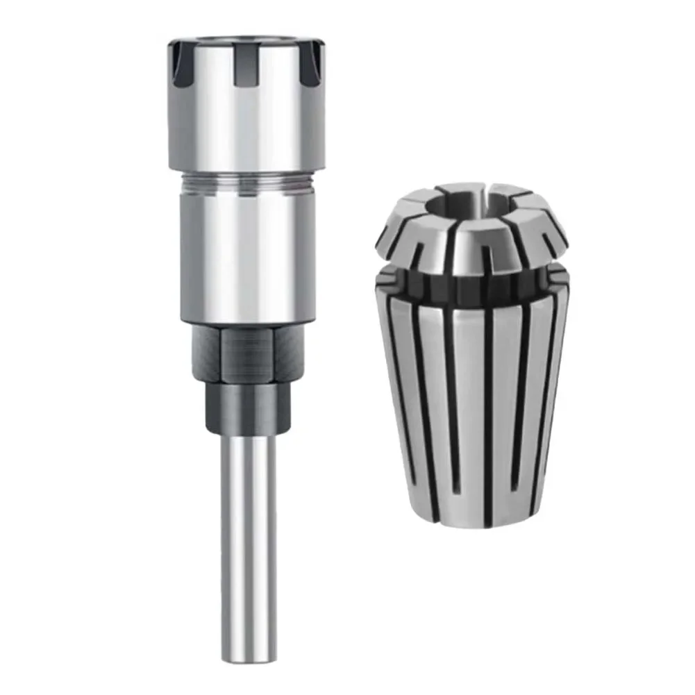 Collet Chuck Kit For Woodworking Collet Chuck Kit 8mm Shank Collet Compatible With ER16 Easy Installation Enhanced Cutting Depth