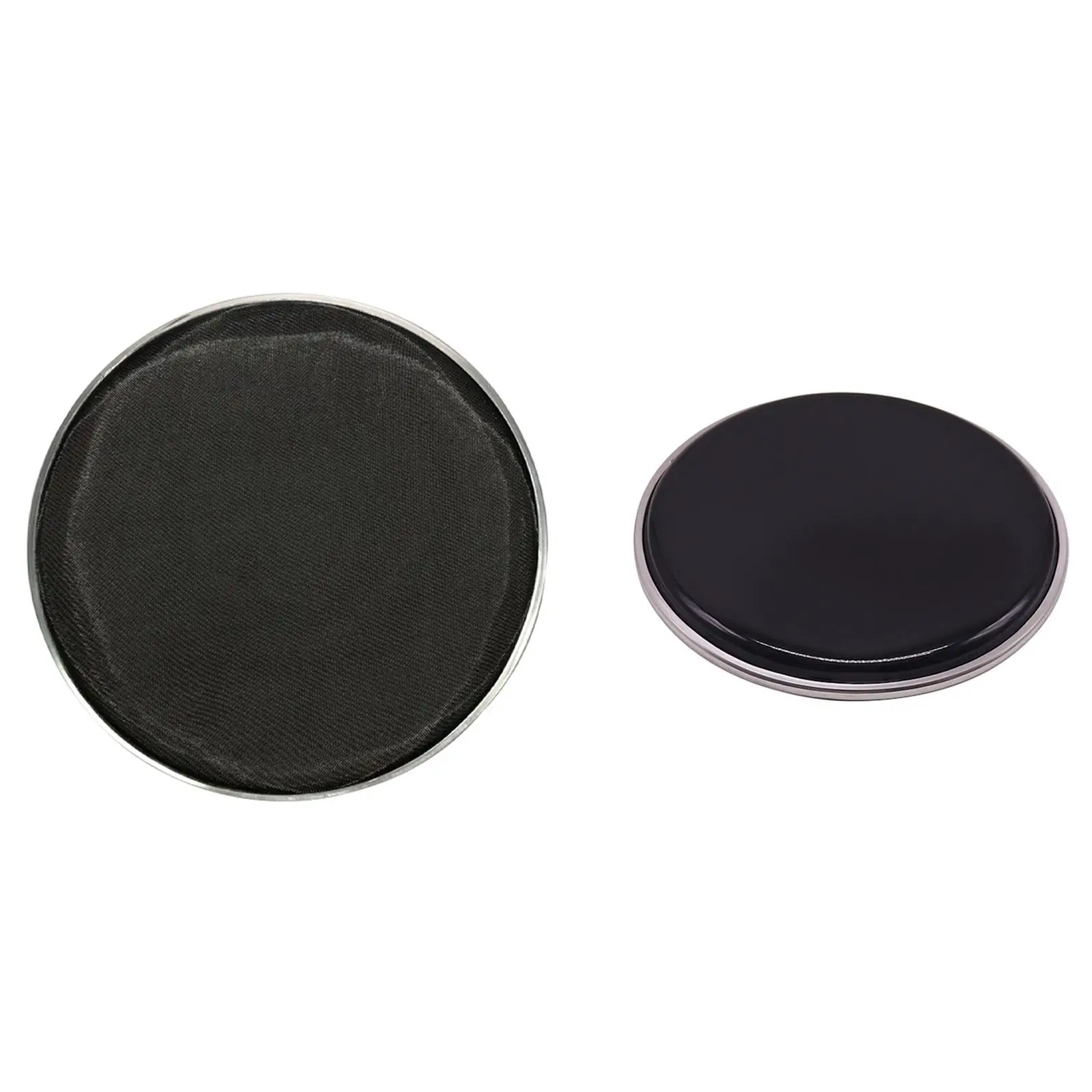 

PVC Snare Batter Drum Head Black Simple Assembly Accessories,Bass Drumhead Replacement for Concert Exercises for Beginner