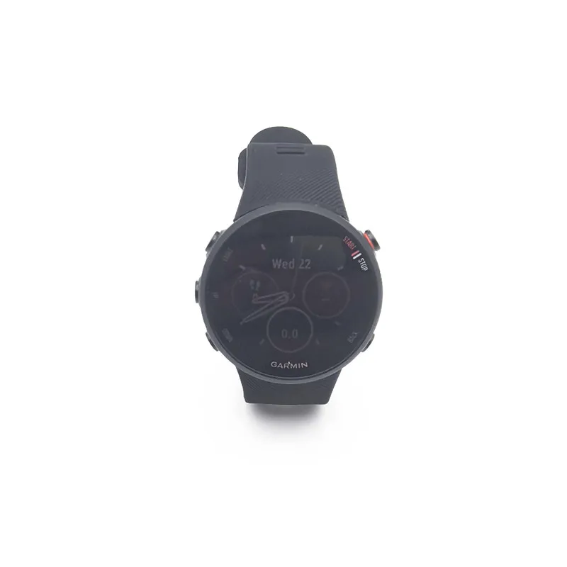 ساعة Garmin Forerunner 45S GPS متعددة الوظائف للتدريب على الجري في الهواء الطلق تدعم معدل ضربات القلب البصرية لغات متعددة 95% جديد #4
