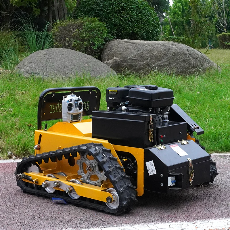 Customized High Quality CE Grass Cutting Machine Remote Control Lawn Mower Electric Start Lawn Mower