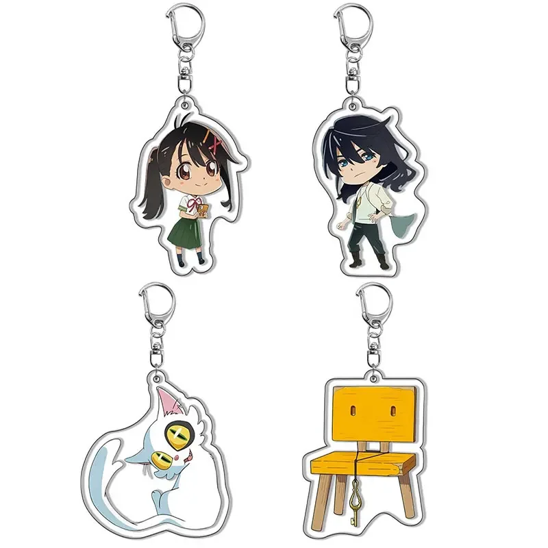 Брелок для ключей для женщин и мужчин, милый аниме джузум но тоджимари дазин, Iwado Munakata Sota, цепочка для ключей, аксессуары для сумок, ювелирные изделия Брелок для ключей для женщин и мужчин, милый аниме джузум но тоджимари дазин, Iwado Munakata Sota, цепочка для ключей, аксессуары для сумок, ювелирные изделия