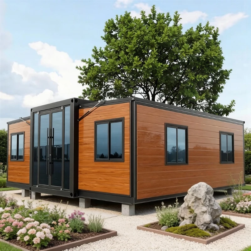 Expandable Container House Tiny Home Garden Rooms 2 3 Bedroom Modular Prefabricated House Sheds Storage Playhouses Warehouse