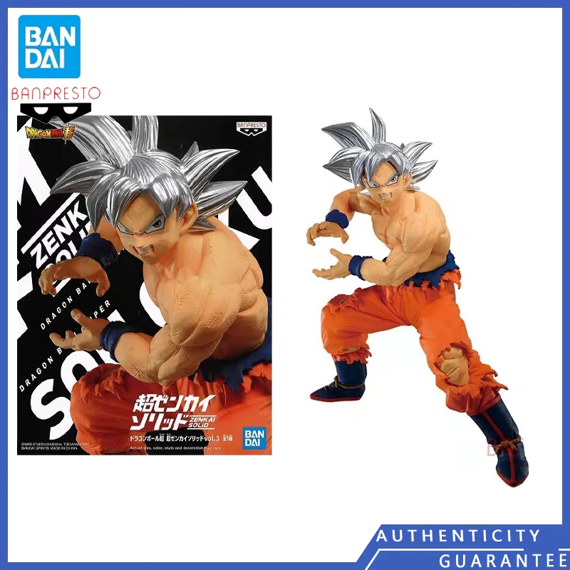 

[В наличии] BANDAI BANPRESTO18CM Dragon Ball Son Goku, детские игрушки, оригинальные Аниме Манга, модели, подарки