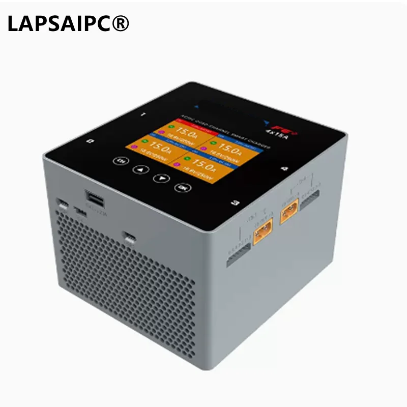 Lapsaipc for HOTA F6+ AC 500W DC 1000W 15A Balanced Charger Multifunctional Intelligent Lithium Battery Charger