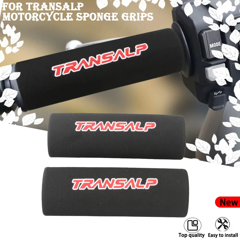 For Transalp XL 750 2023 Transalp 600 650 700 XL750 XL650V Accessories Handlebar Handle Bar Grip Motorcycle Grips Sponge.