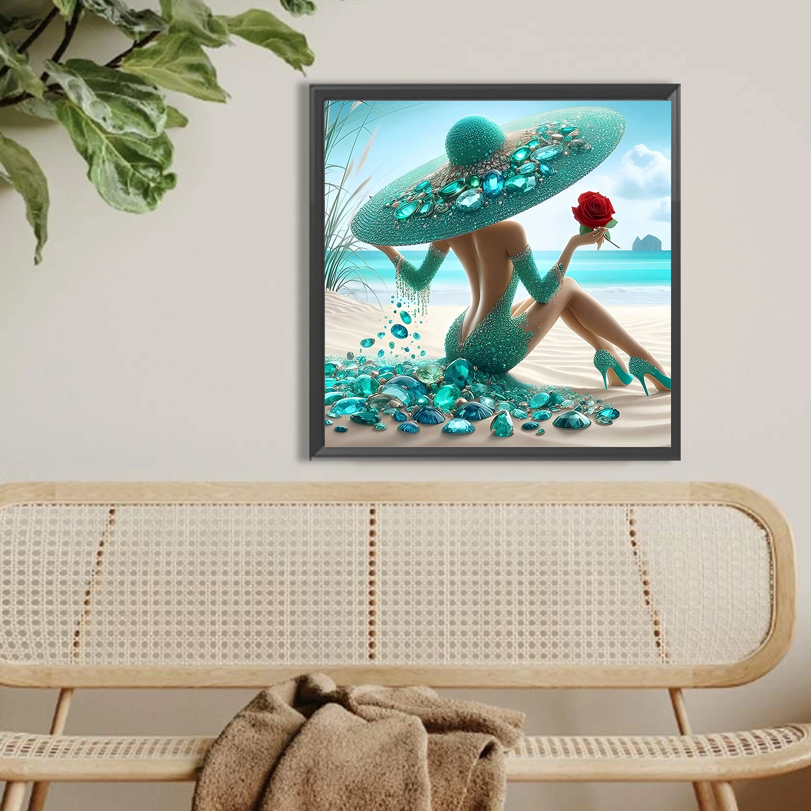 Elegant Beauty Full DIY 5D Rou - Resin Art Ideas 评论和价格