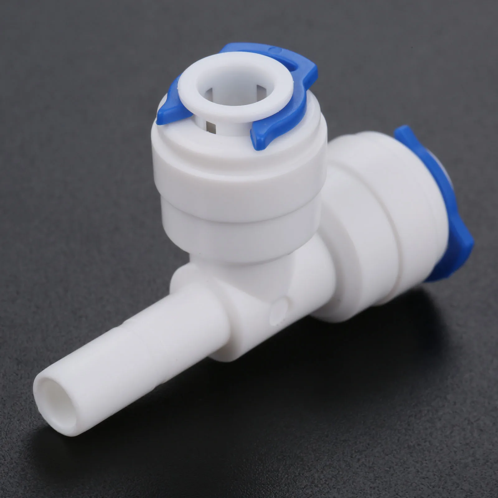 5pk 1/4 "macierzystych-1/4" 3 Way filtr wody szybkozłącze s OD rura wąż szybkozłącze złącze do akwariowy System odwróconej osmozy