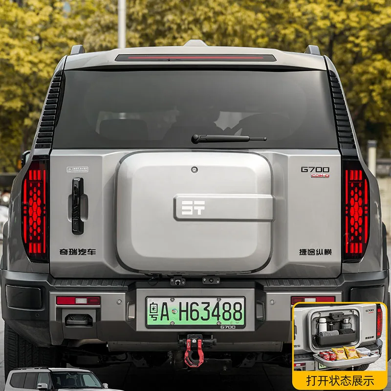 For Jetour G700 Tailgate Small Backpack Tailgate Tool Box Storage Box Backpack for Organization And Storage