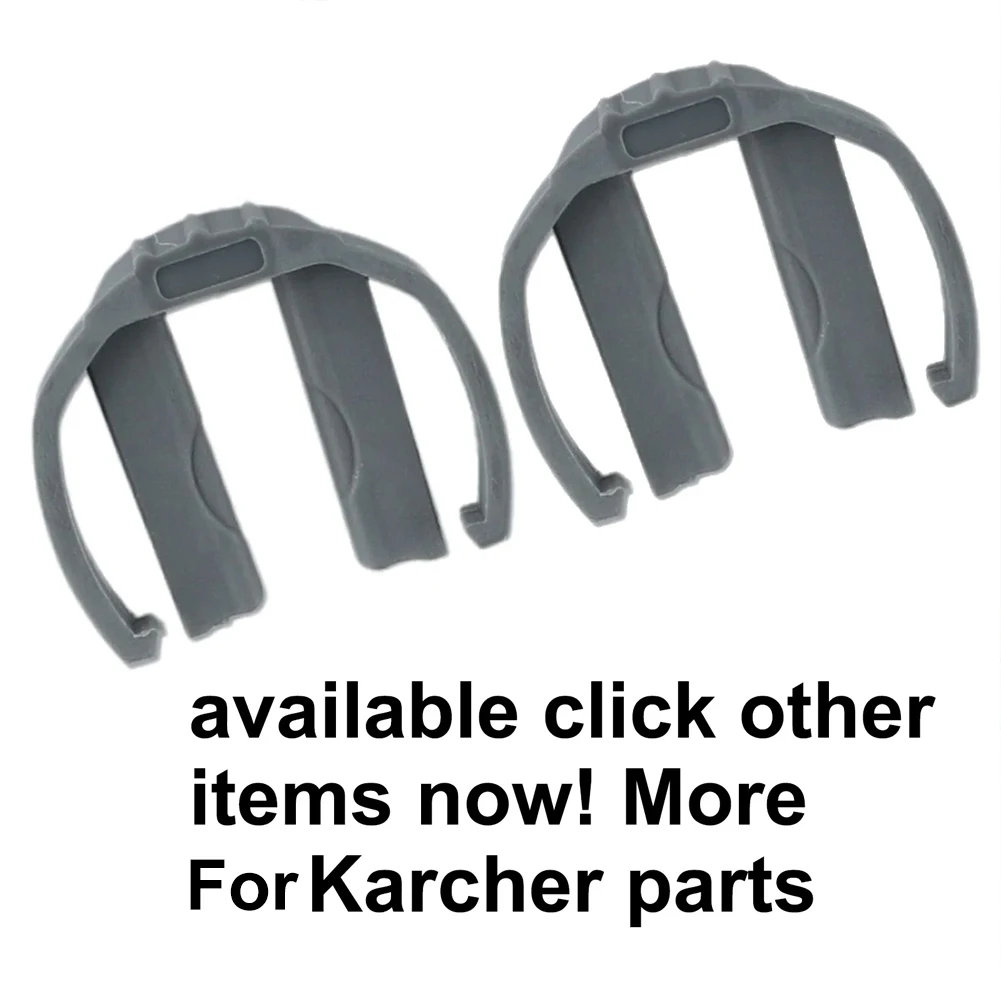 2/4pcs Car Washer C Clip Car Wash Machine Washer Part For Karcher K2 K3 K7 Grey Household Vacuum Cleaner Accessories