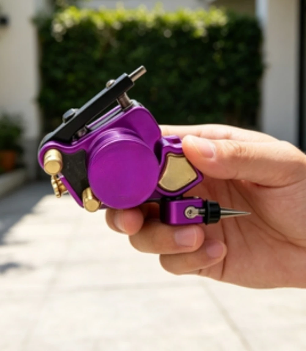 

Rotary Tattoo Machine Coreless Motor Tattoo Gun Motor Shader & Liner Pink Purple Machine