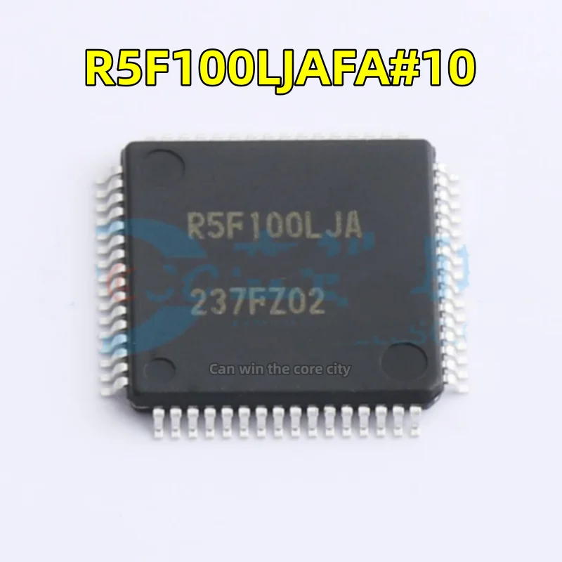 5-100 PCS / LOT New R5F100LJAFA # 10 screen printed R5F100LJA package LQFP-64 microcontroller chip