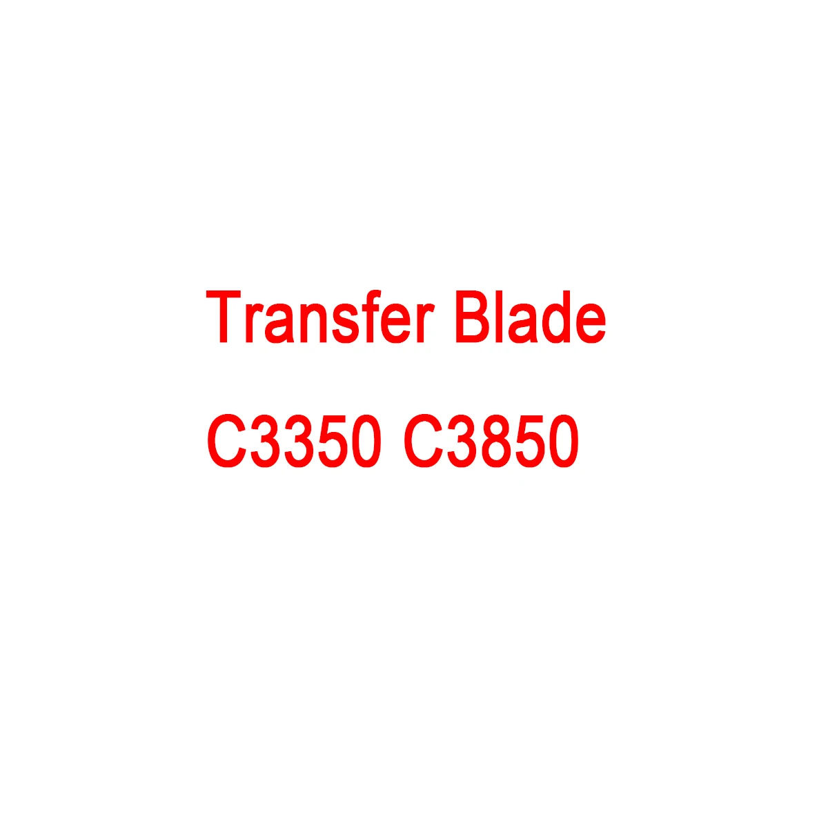 Transfer Belt Cleaning Blade for Konica Minolta C3350 C3850