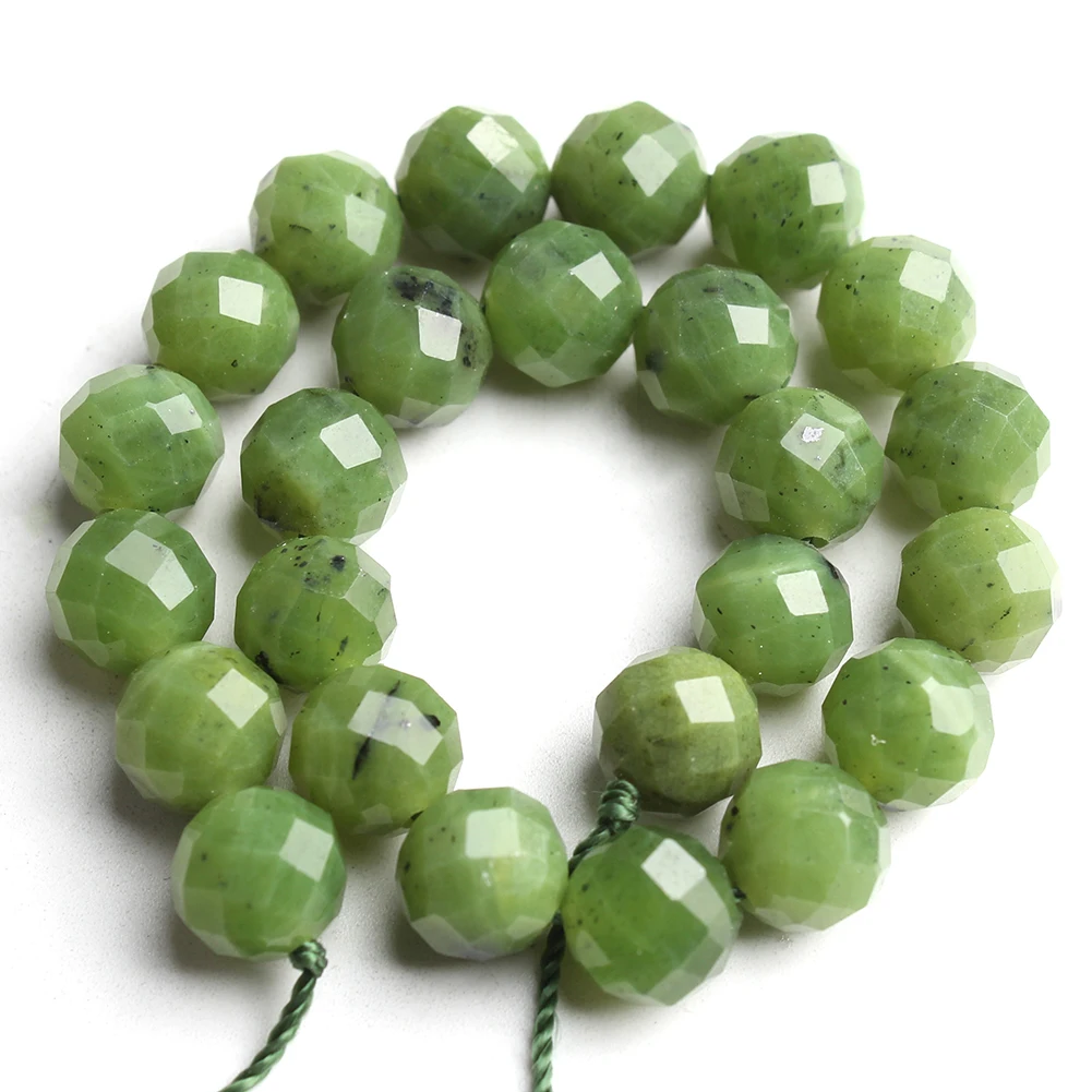 Green Canada Jade Beads 4
