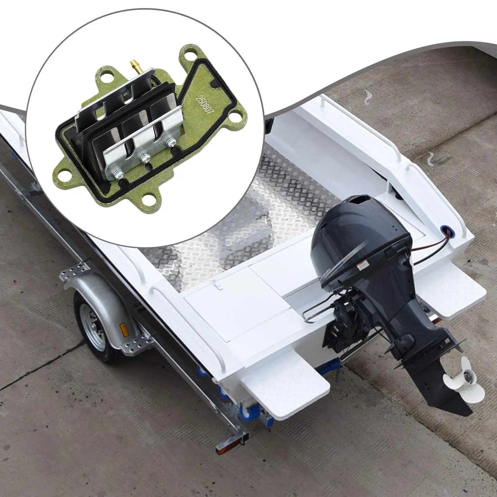 Einlassventilbaugruppe ersetzen Teile 63W-13610-00 für E9.9DMH 2-Takt 15 PS, professionell