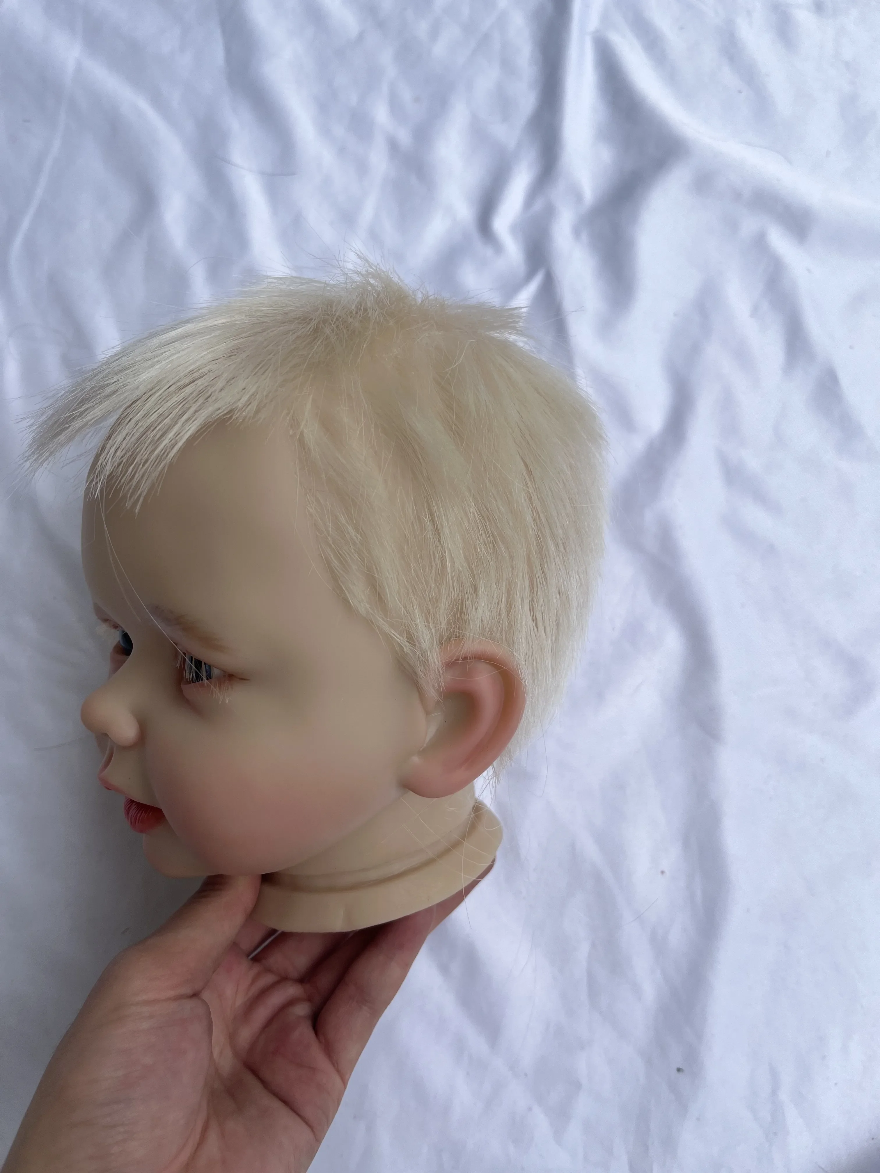 DLS Fornitura limitata personalizzata 28 pollici Reborn Baby Doll Bonnie con capelli radicati a mano Kit dipinto Parte fai da te Regalo di Natale