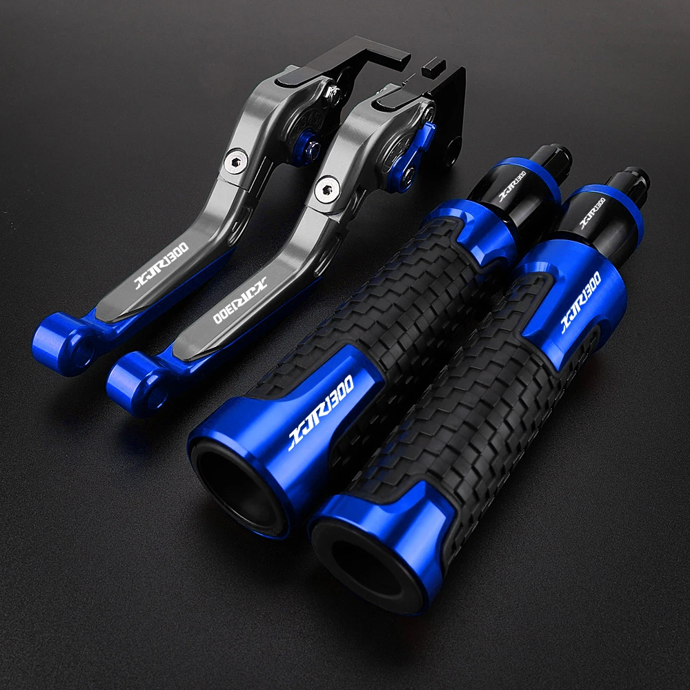 

Motorcycle XJR1300 2002 2001 Brake Clutch Levers For YAMAHA XJR1300 1995 1996 1997 1998 1999 2000-2003 Handlebar Hand Grips ends