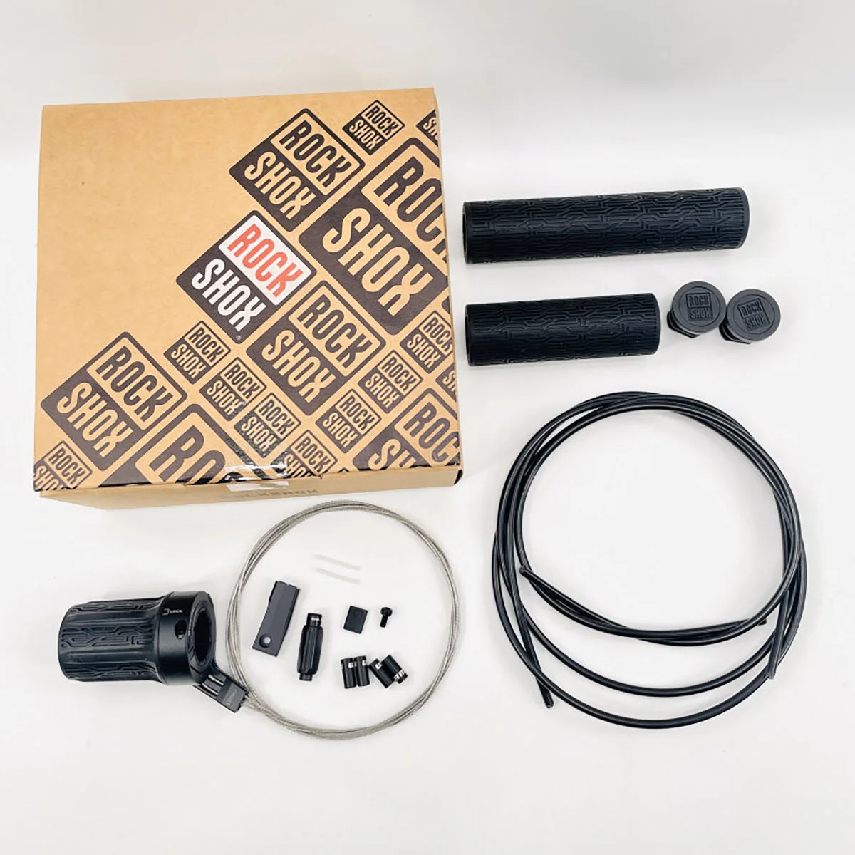 ROCKSHOX-Twistloc Ultimate REMOTE 3P Open Pedal and Lock, 2P