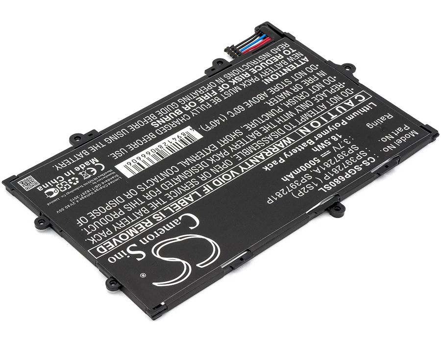 Tablet Battery For Samsung SP397281A SP397281P ( 1S2P) Galaxy Tab 7.7  P6800  GT-P6810  SCH-I815  7.7