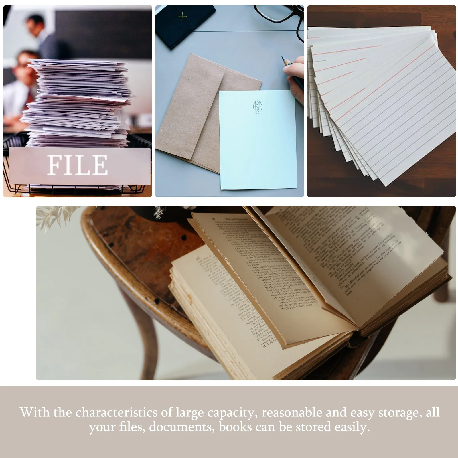 

Desktop Book Organizer Large Capacity Sturdy Smooth Surface File Document Storage Portable Practical Bookshelf Office Dorm