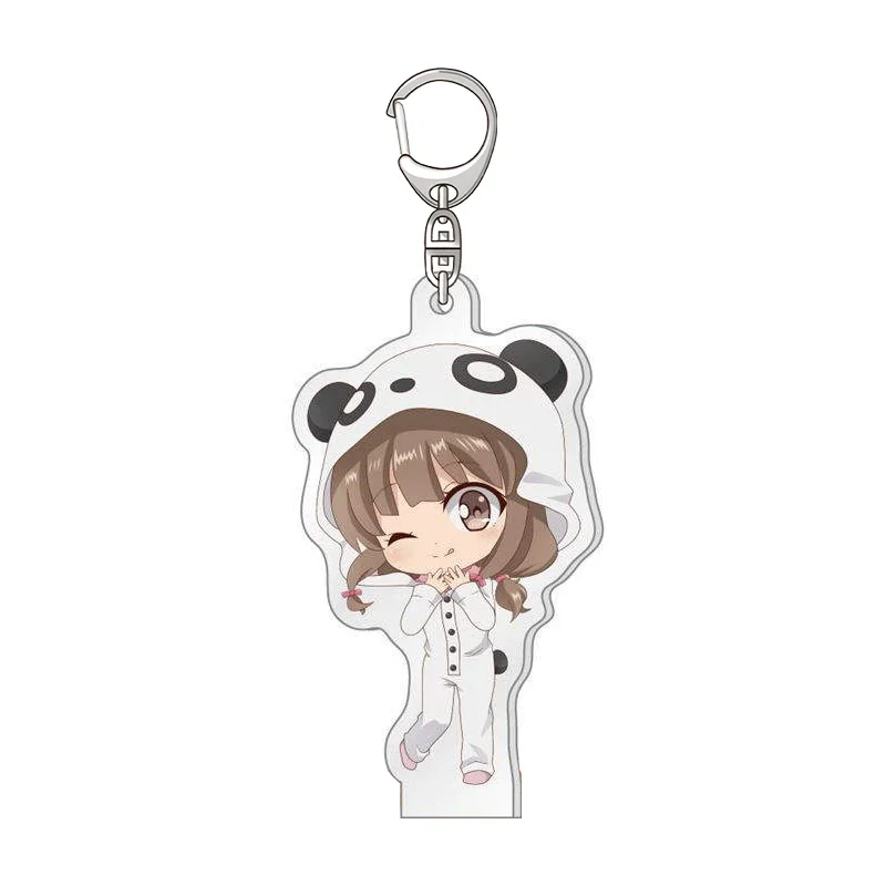 Loen Anime Store Rascal Does Not Dream of Bunny Girl Sakuta Mai Kaede Nodoka Tomoe Futaba Acrylic Keychain Pendant Charm Gifts