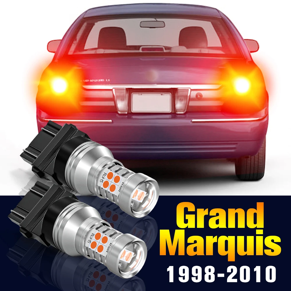 2pcs LED Brake Light Bulb Lamp For Mercury Grand Marquis 1998-2010 2000 2001 2002 2003 2004 2005 2006 2007 2008 2009 Accessories