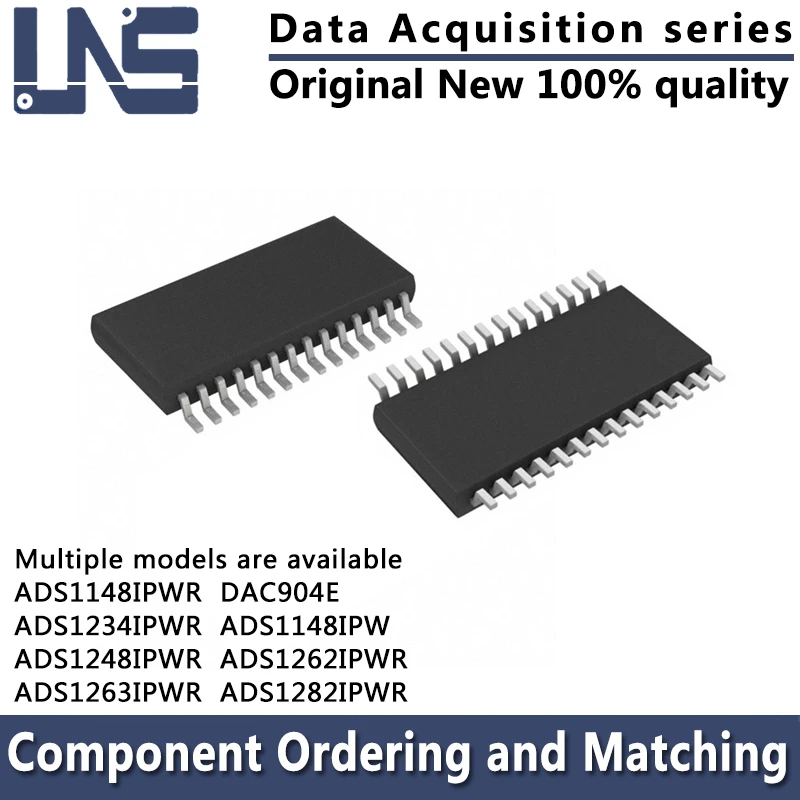 

1PCS DAC904E ADS1148IPW ADS1148IPWR ADS1234IPWR ADS1248IPWR ADS1262IPWR ADS1263IPWR ADS1282IPWR TSSOP-28 Data Acquisition