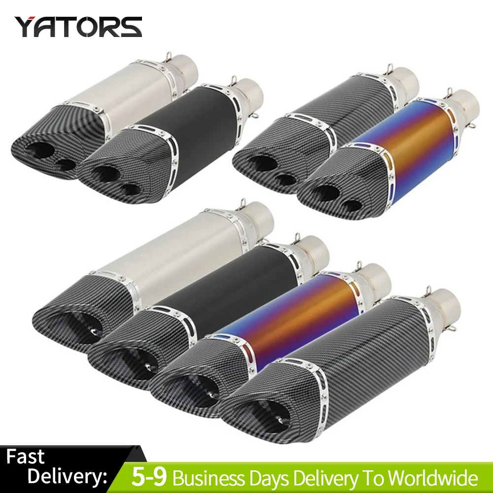 

Универсальная выхлопная труба 51 мм для мотоциклов NINJA400, CB500, NK800