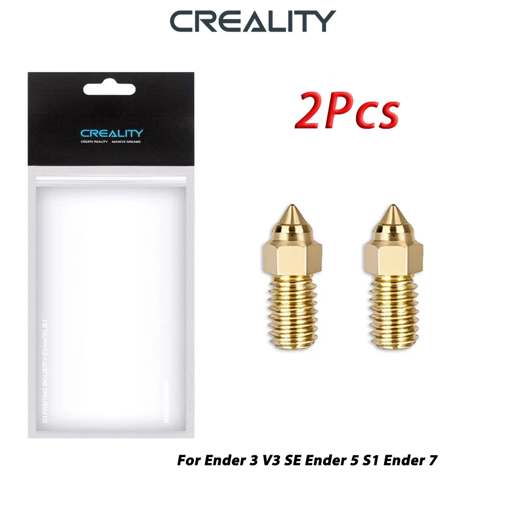 Creality Ender 3 V3 SE 0.2/0.4/0.6/0.8/1mm ノズル 2PCS
