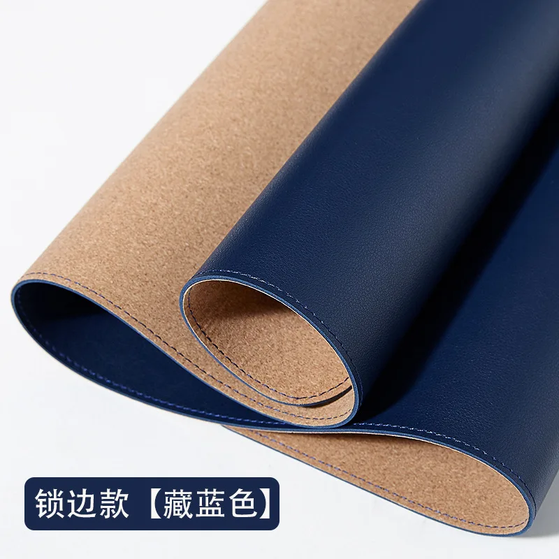 2026New office Mouse Pad 90x45/80x40/70X35/60X30cmComputer Waterproof Table Pad PU Leather Large Desk Mat Double-sided